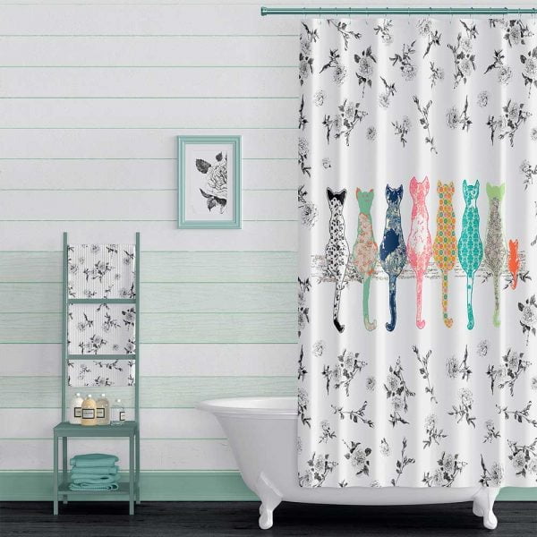 Fun and functional shower curtain