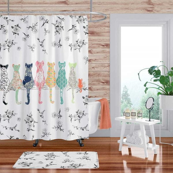 Fun and functional shower curtain