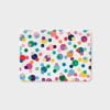 polka dot bathmat with colorful fun circus polka dots for little girls