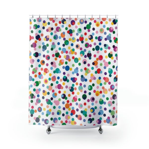 High-quality water-repellent shower curtain