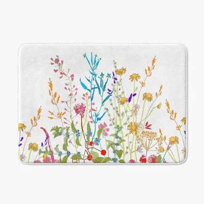 Non Slip Mold Resistant Memory Foam BAthroom Rug