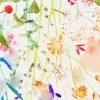 Pretty colorful wildflowers floral shower curtain print