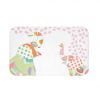 pink elephant bath mat