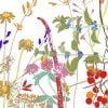 Colorful Wildflowers Print Shower Curtain - Durable Polyester