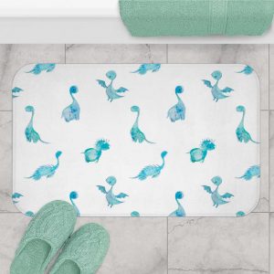 Blue Dinosaur Toddler Bathroom Decor