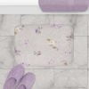 Lavender Floral Bath Mat