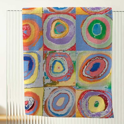 Colorful Patterned Bath Towel