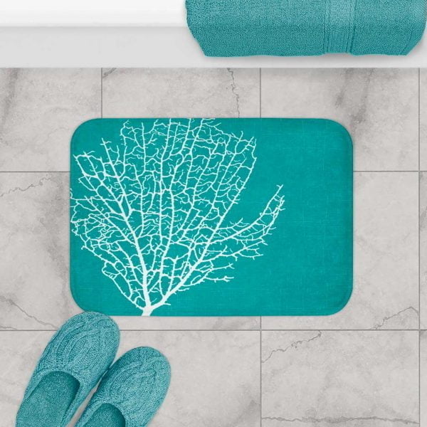 blue bathmats by ozscape designs