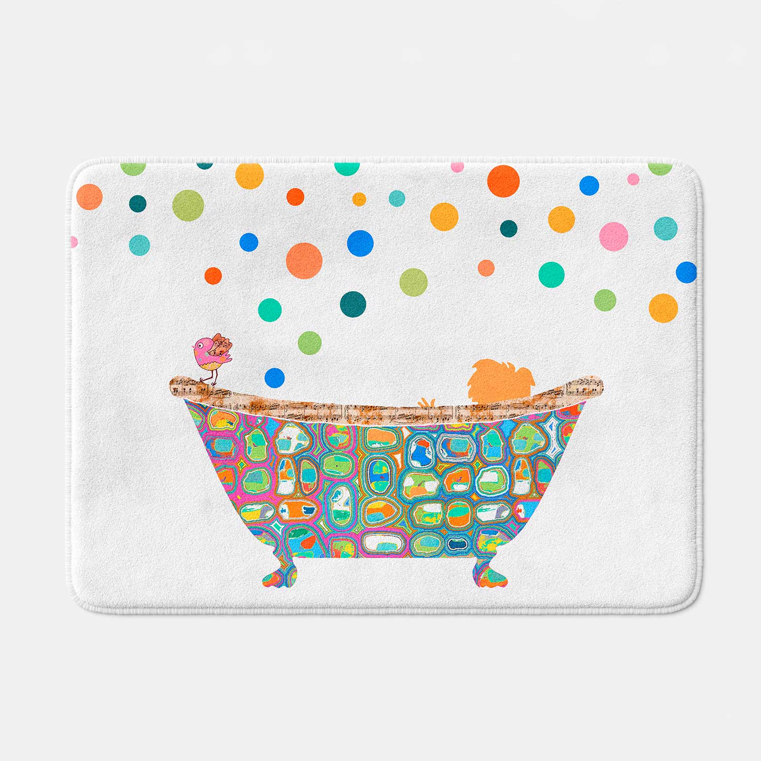 Fun, Colorful And Unique Toddler Bath Mat