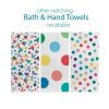 Assortment of Polka Dot Bath Towel Patterns for Kids by Ozscape Designs