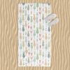 pastel cats beach towel
