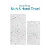 Complete Colorful Polka Dot Pattern Bath and Hand Towel Set for Kids by Ozscape Designs