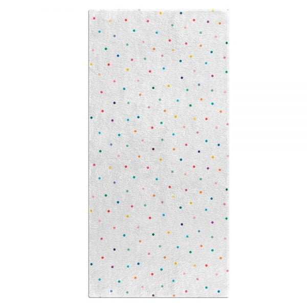 Best bath towels for kids with small polka dots