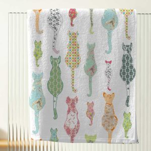 cat bath towels