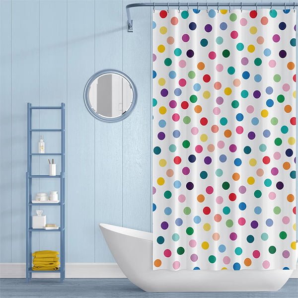Polka Dot Shower Curtain