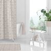 coastal beach bathroom shower curtain