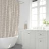 beach hosue coastal shower curtain