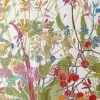 detail patterned floral bath towel