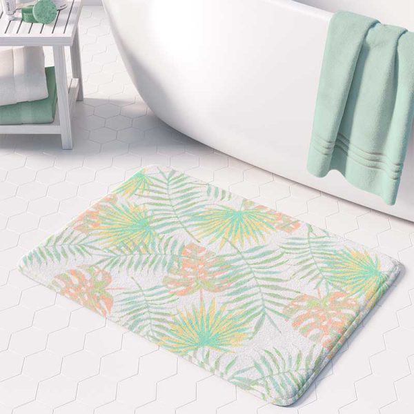 Florida Keys Tropical non skid bath mat