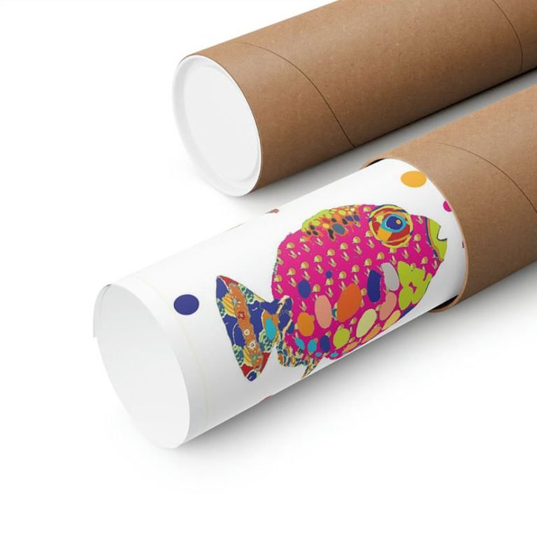 Bathroom Wall Art Print Packaged In A Tube