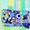 abstract blue whale artwork