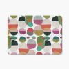 Colorful Geometric Bath mat For Modern Bathroom With Non-slip Back And Absorbent Microfiber surface