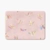 non-slip-absorbant-pink-bath-mat-with-butterfly-print