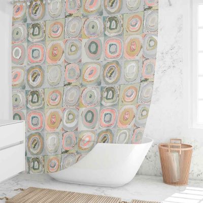 designer shower curtain
