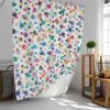 Circus Polka Dot Shower Curtain For Kids