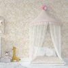 Beige watercolor wallpaper for baby nursery with peel and stick vinyl, polyester, traditional, and pre-pasted options.