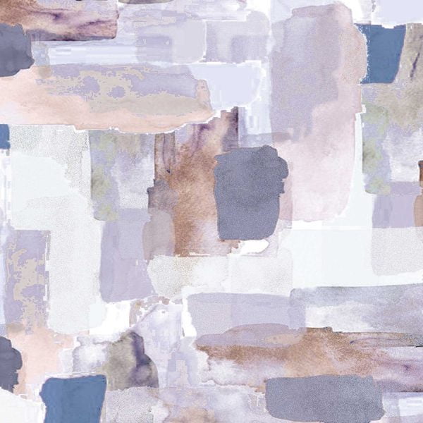 Detailed view of abstract purple removable wallpaper roll