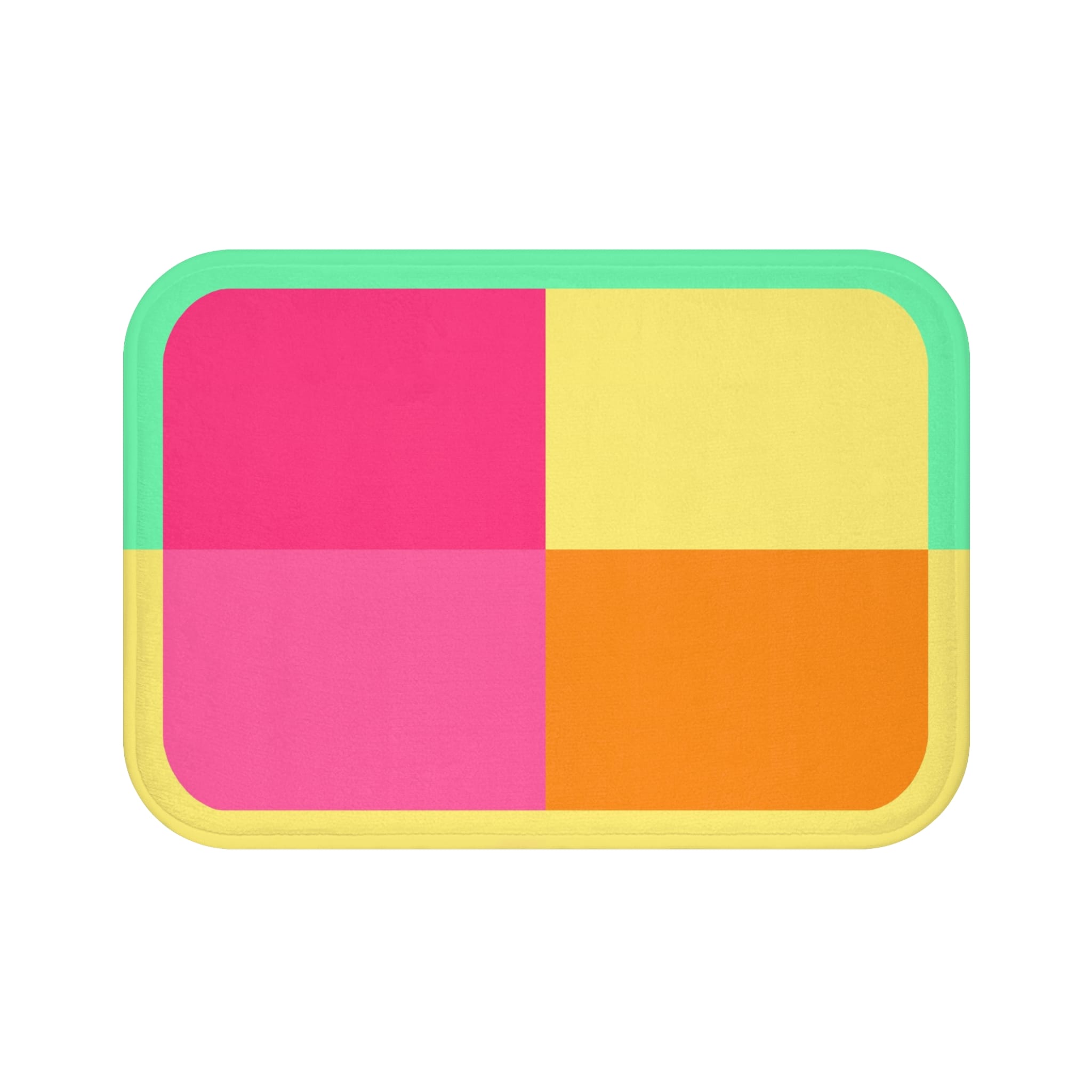 Colorful Kids Bath Mat Memory Foam Fun Childrens Bathroom Rug - Image 3