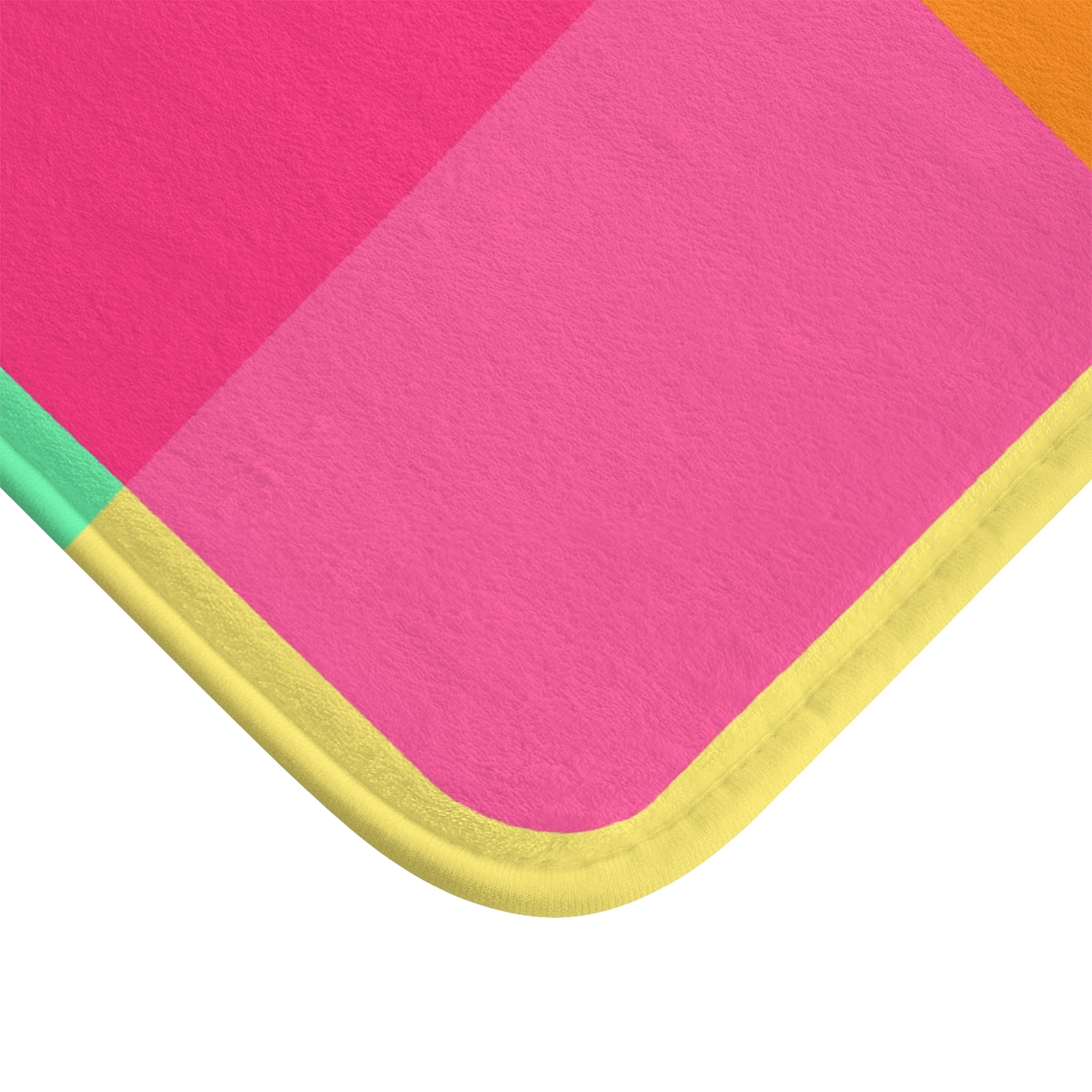 Colorful Kids Bath Mat Memory Foam Fun Childrens Bathroom Rug - Image 4