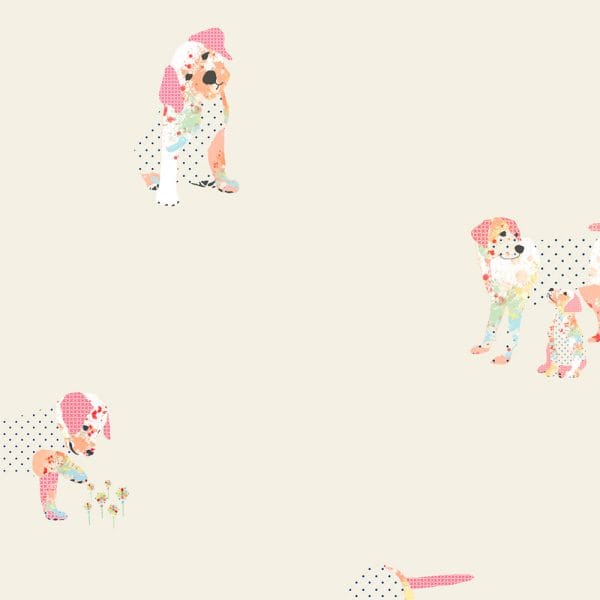 close-up-pink-puppy-dog-shower-curtain-print-detail-beige-background