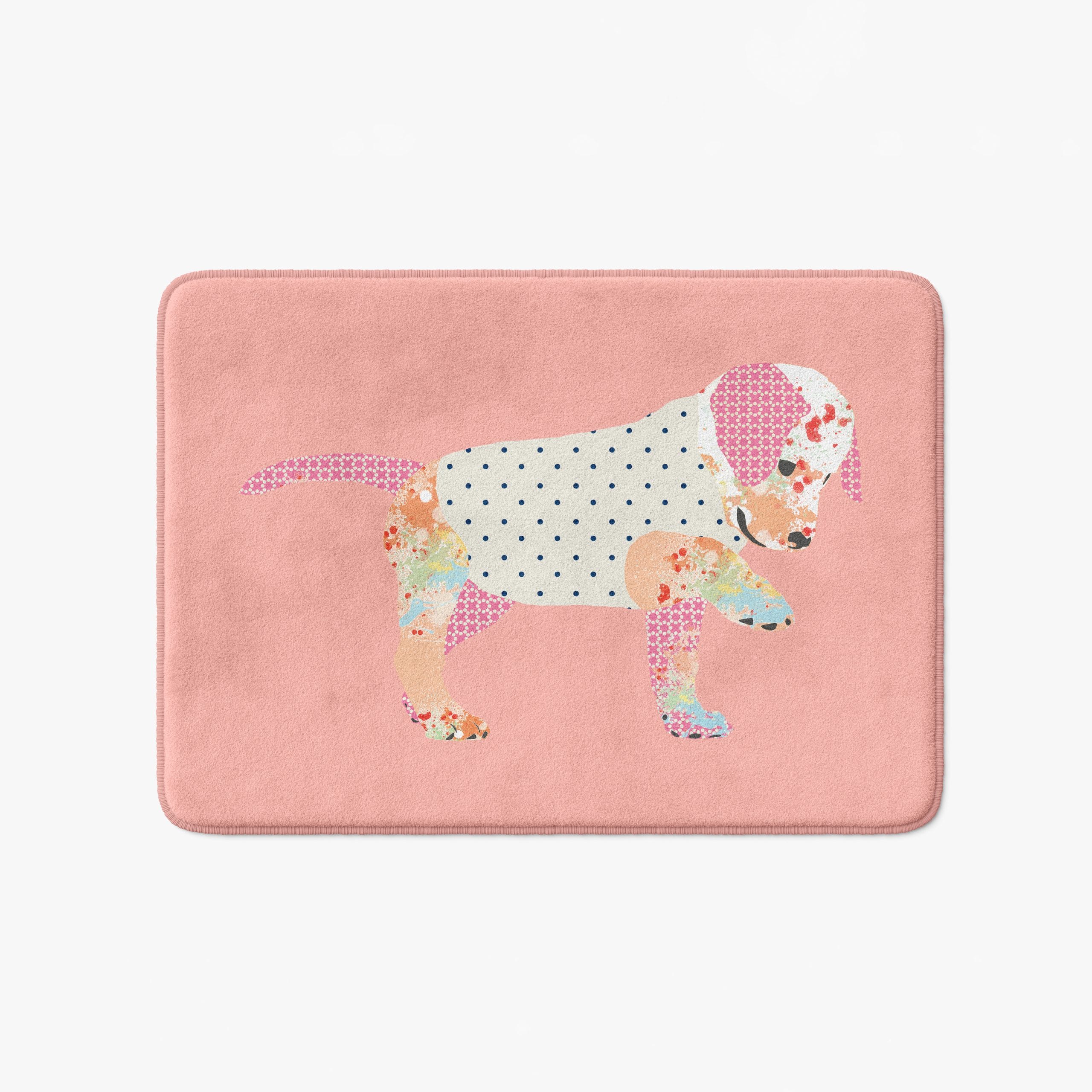 Kids Apricot Puppy Dog Bath Mat Non Slip - Image 3