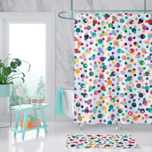 Colorful_Polka_Dot_Circus_Shower_Curtain